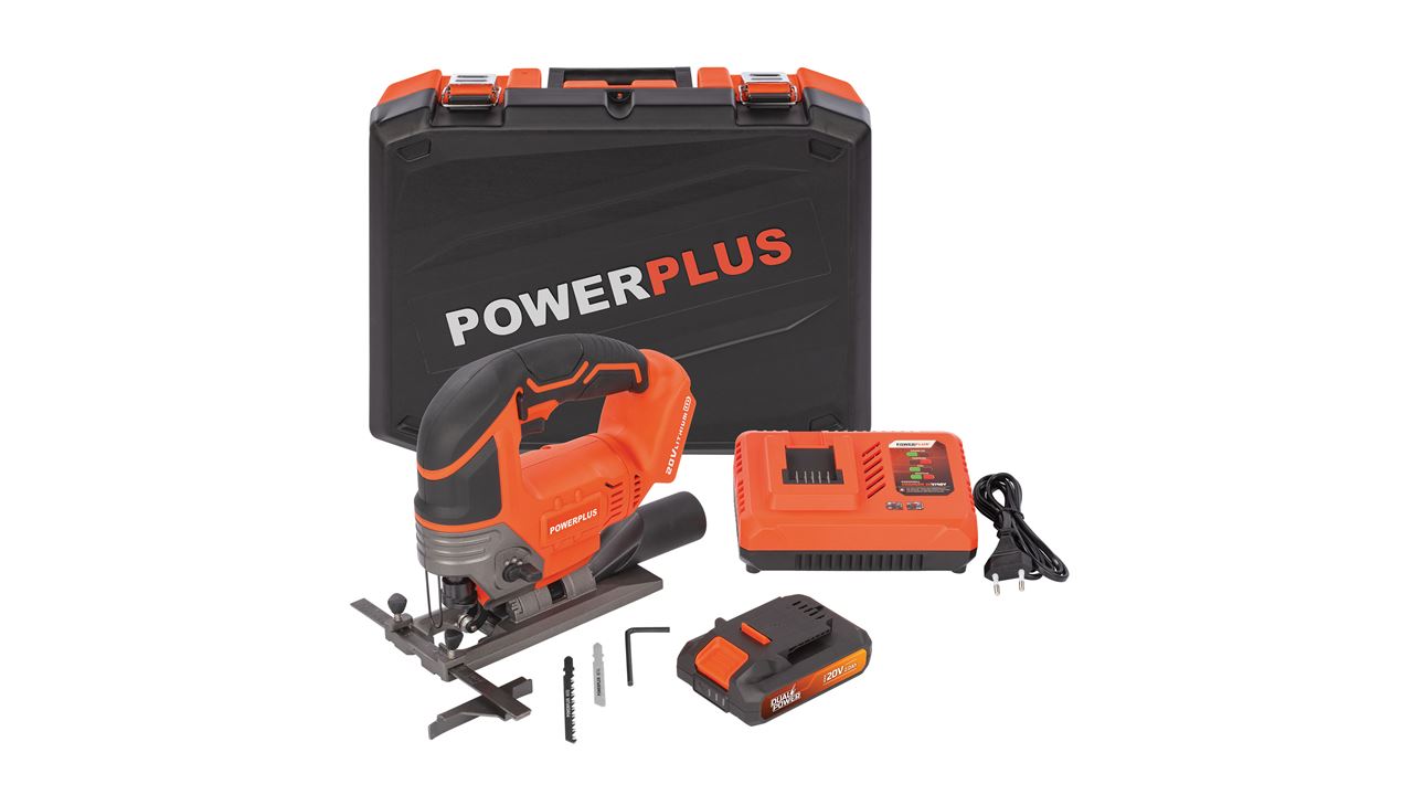 Powerplus - Dual power - POWDP8060 - Portable jobsite radio - 20V