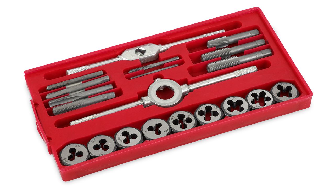 KRT001120 TAP & DIE SET 20PCS