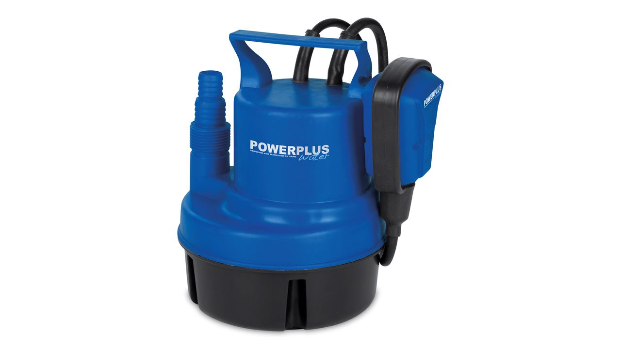 POW67900 BOMBA SUMERGIBLE 200W. AGUA LIMPIA.