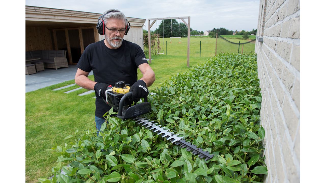 Powerplus - Dual power garden - POWDPG75320 - Hedge trimmer - 20V 580mm -  incl. battery 20V 2.0Ah and charger - Varo