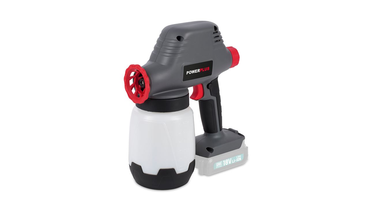 Powerplus - POWEB5510 - Pistola de pintura - 18V 1000ml - excl. batería y  cargador - Varo